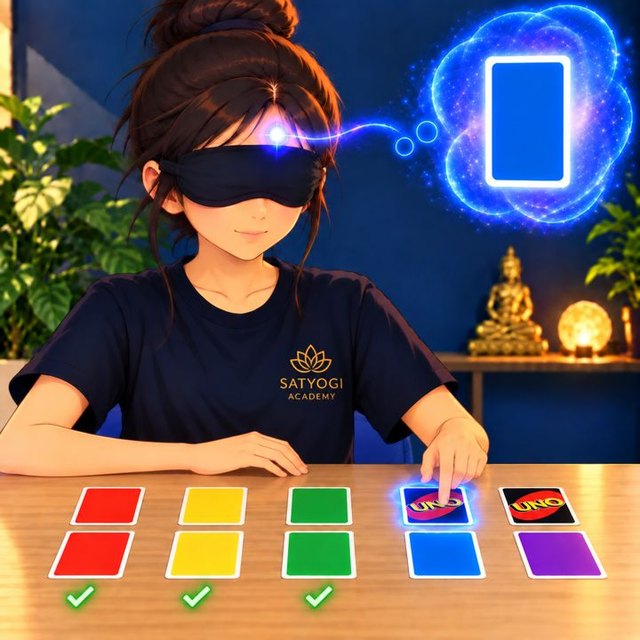 Blindfolded colour matching